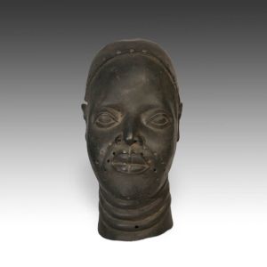来自西非贝宁人民的纪念头像意在说明而非文字肖像;原始id # a0311-111