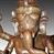 象头神的站立雕像，有4个手臂