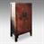 Cabinet with 2 Doors & Floral Motif