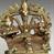 描绘湿婆和ganesh的朝圣万事符团