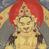 Thangka描绘了Kubera（或jambala，TB），北方的财富之神
