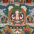 Thangka或虔诚的绘画描绘了Avalokiteshvara