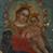 retablo描绘圣洁母亲和孩子