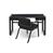 Cliff House Leather-Wrapped Desk (Black)