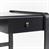 Cliff House Leather-Wrapped Desk (Black)