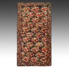 Karabagh桩地毯与花卉图案