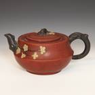 Yixing Teapot with Floral Motif