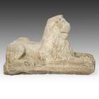 Seated Figure of a Lion