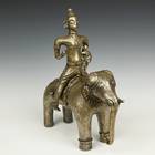 湿婆骑象的朝圣雕像