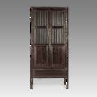 Cabinet with 2 Louvered Doors