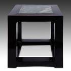 Cube Table with Stone Inset Top