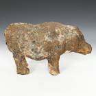 Han Style Standing Figure of Pig