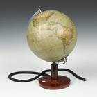 Terrestrial Globe Illuminated