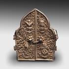 Gao或祈祷盒与ashtamangala motif