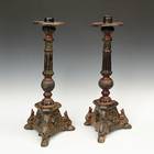 Pair of Liturgical Candle Sticks