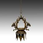 Hanging Lamp with Dragon motif & Pendants