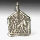 Plaque Amulet depicting Warrior on Horse