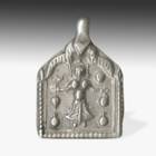 Plaque Amulet depicting Diety