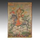 描绘Lhamo(女神)或白马度母的唐卡