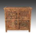Cabinet with 4 Doors & Double Happiness Motif