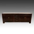 Console Cabinet with 3 Drawers & 4 Doors