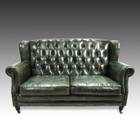 High Back Tufted Two Seat Sofa