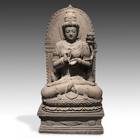 坐在肯德或Prajnaparamita的坐姿