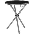 Rue Royale Side Table, Stainless Steel