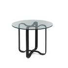Cliff House Leather-Wrapped End Table